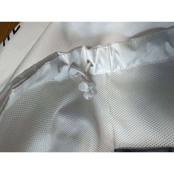 The North Face Mens White Windbreaker Jacket Zip-Up With Hood Size M - Picture 8 of 16